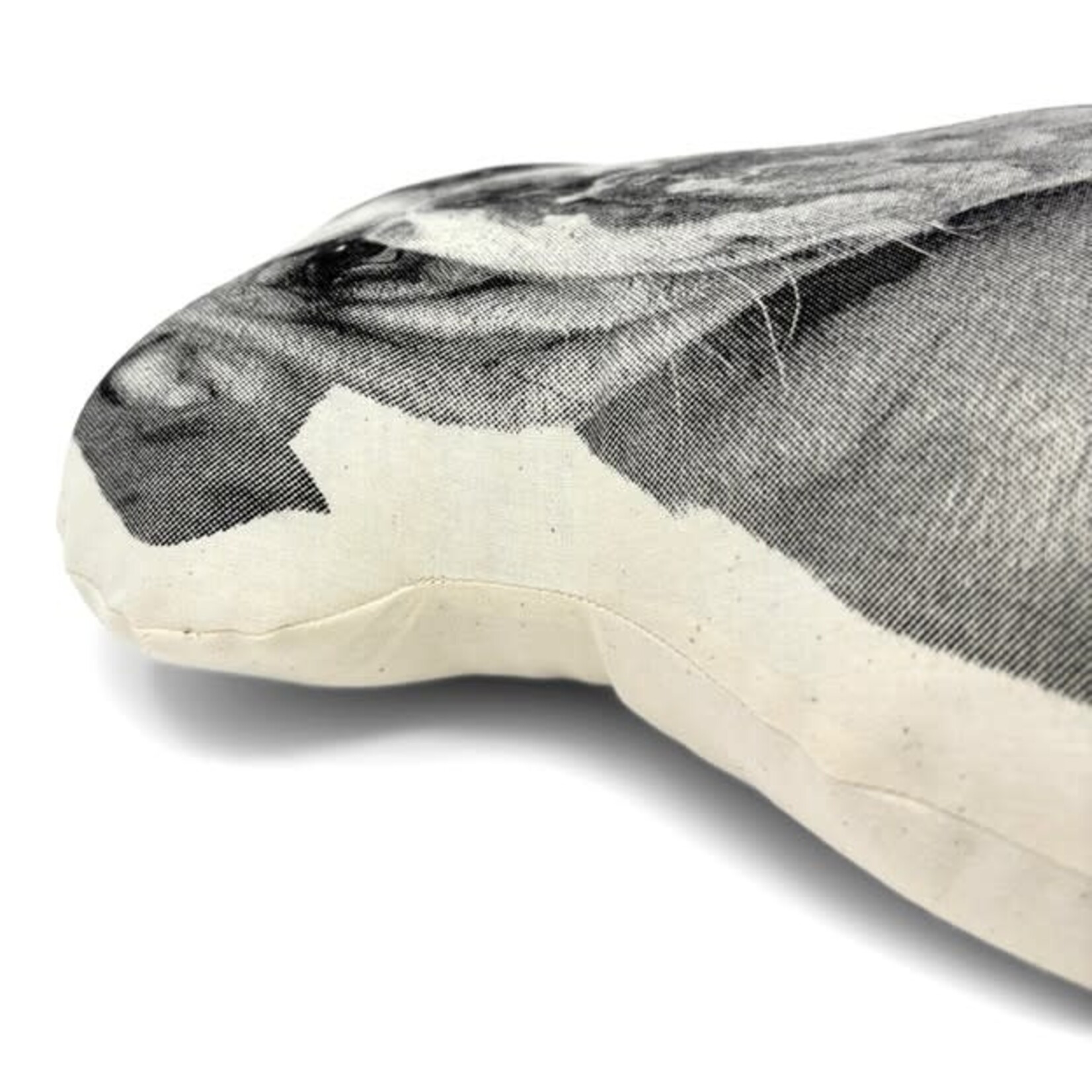 Broderpress Bulldog Pillow 11" x "13"