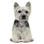 Broderpress Yorkshire Terrier Pillow 10" x 16"