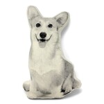 Broderpress Corgi Pillow 9" x 16"