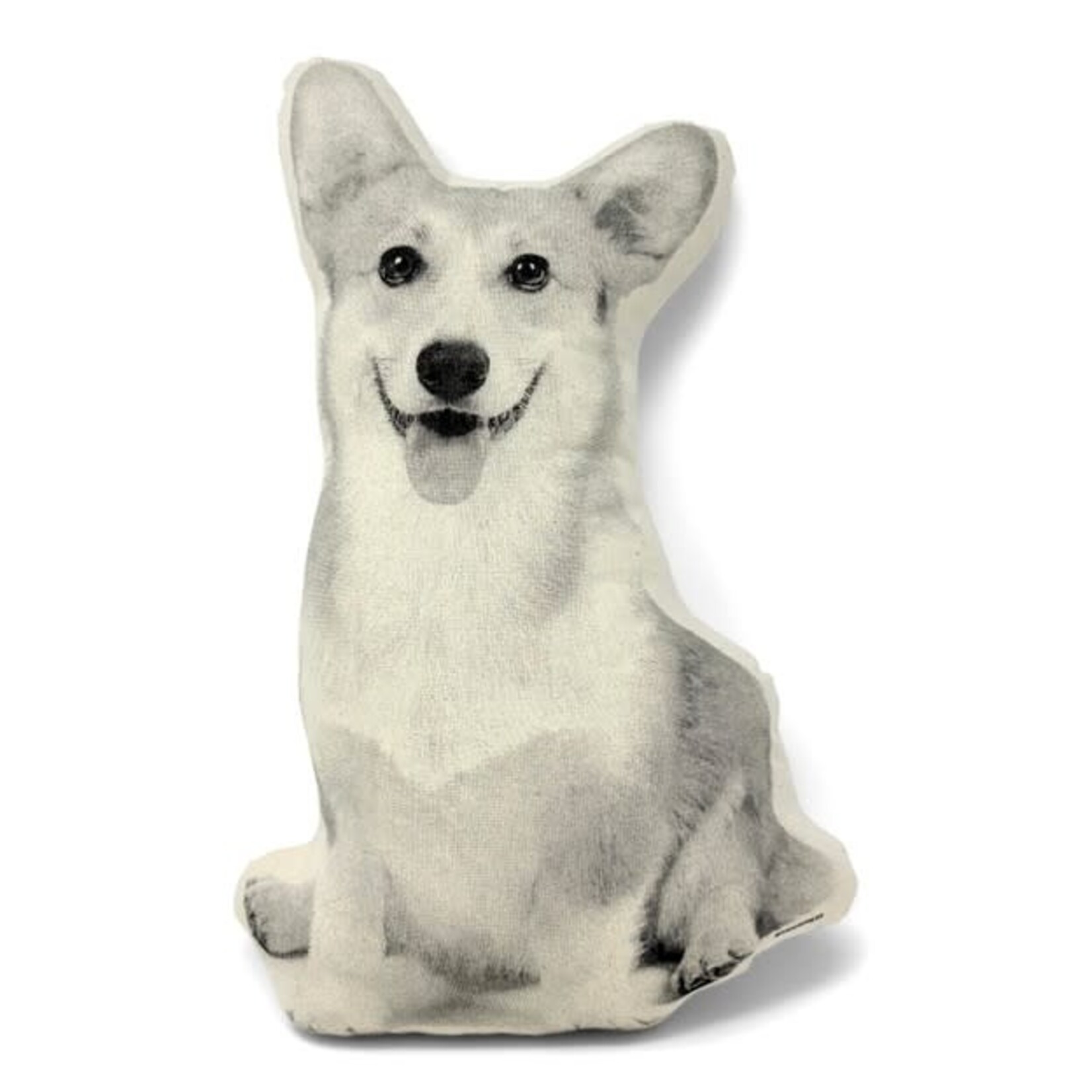 Broderpress Corgi Pillow 9" x 16"