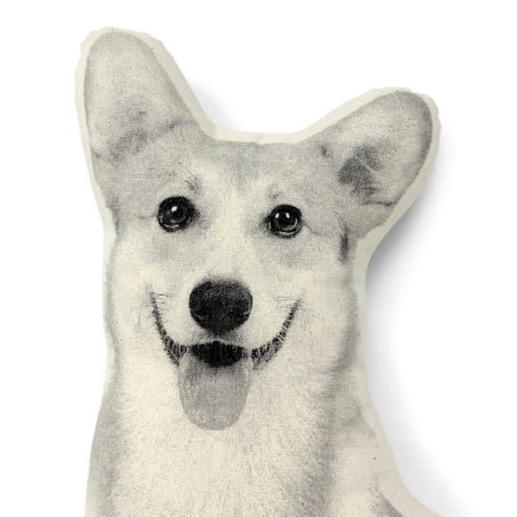 Broderpress Corgi Pillow 9" x 16"