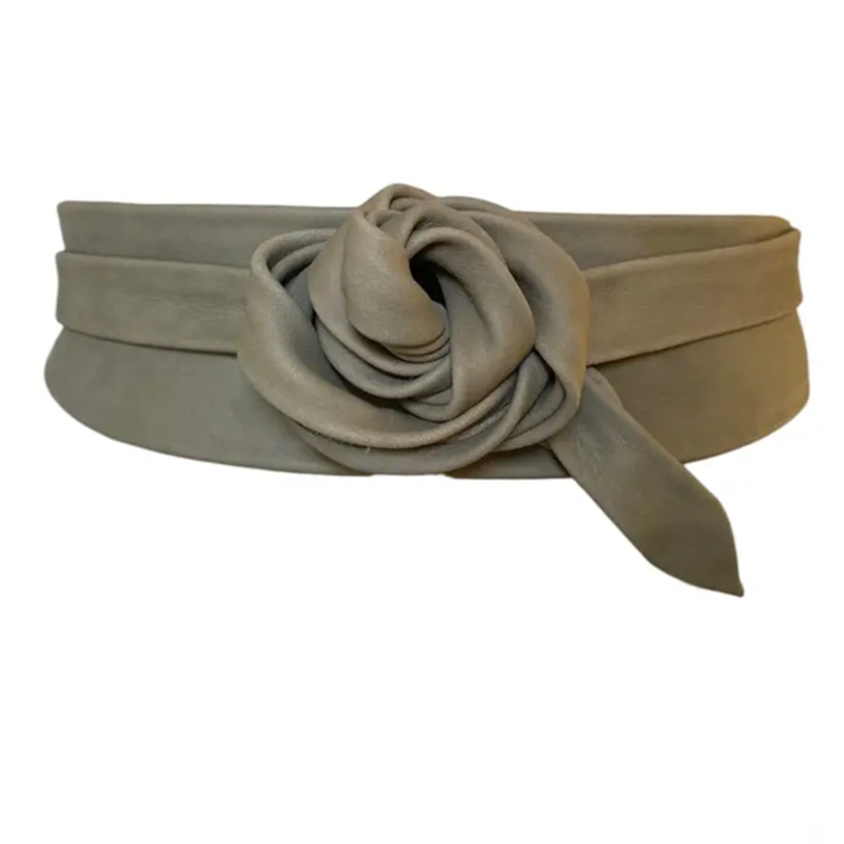 ADA Original Leather Wrap Belt in Sea Grass