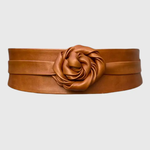 ADA Original Leather Wrap Belt in Toffee
