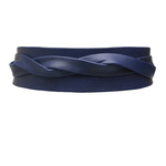 ADA Original Leather Wrap Belt in Marine