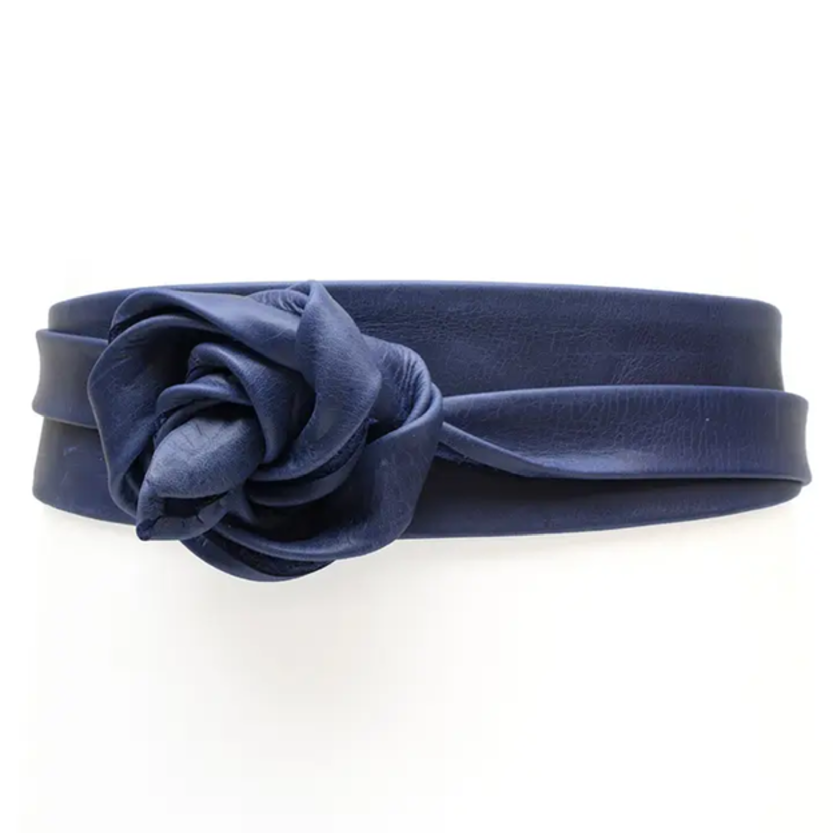 ADA Original Leather Wrap Belt in Marine