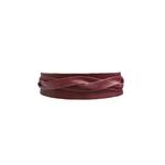 ADA Original Leather Wrap Belt in Malbec