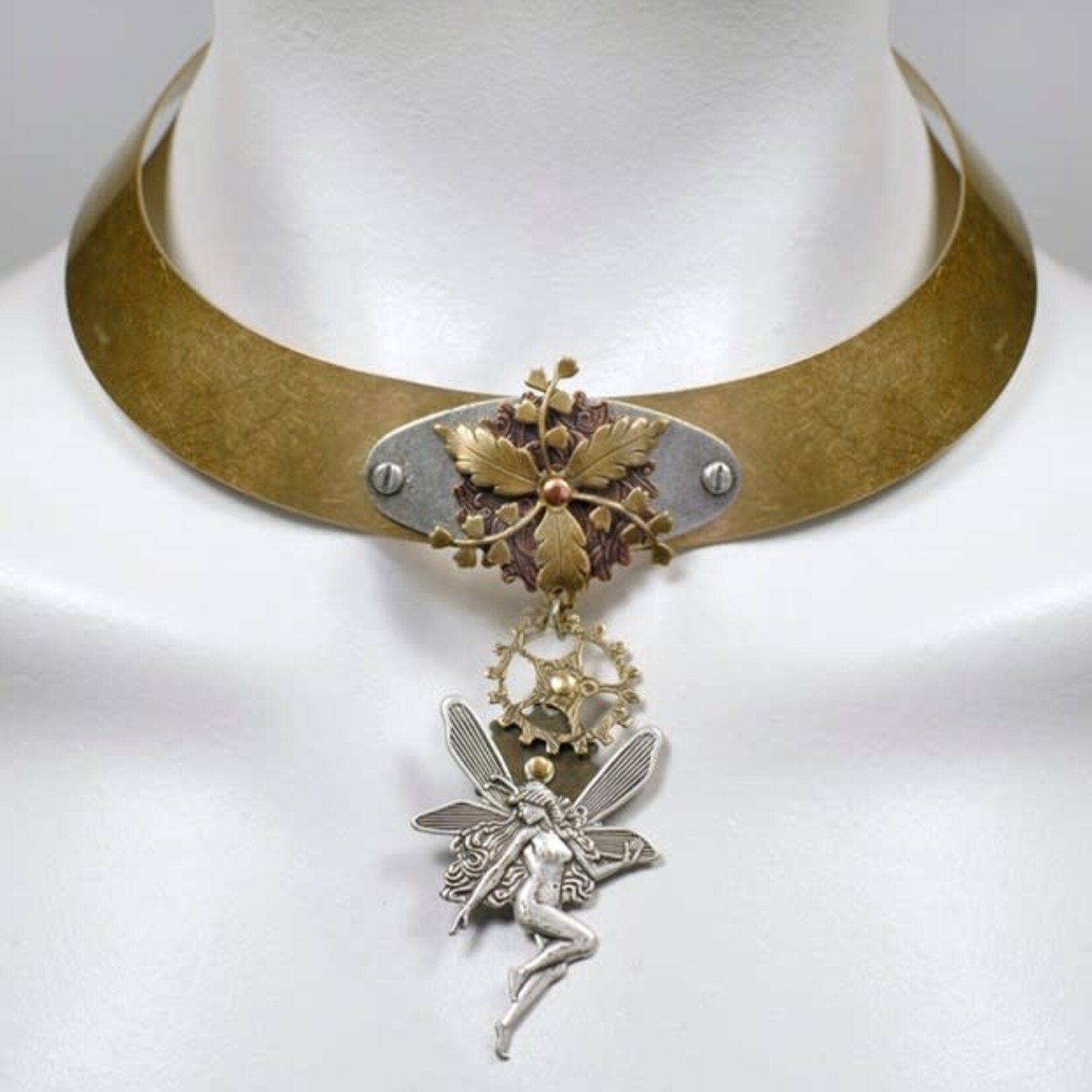 NoMonet Steampunk Steam Fairy Necklace