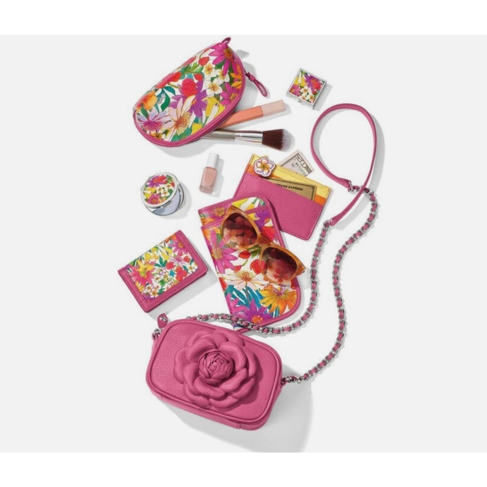 Brighton Rosie Mini Camera Bag in Punch