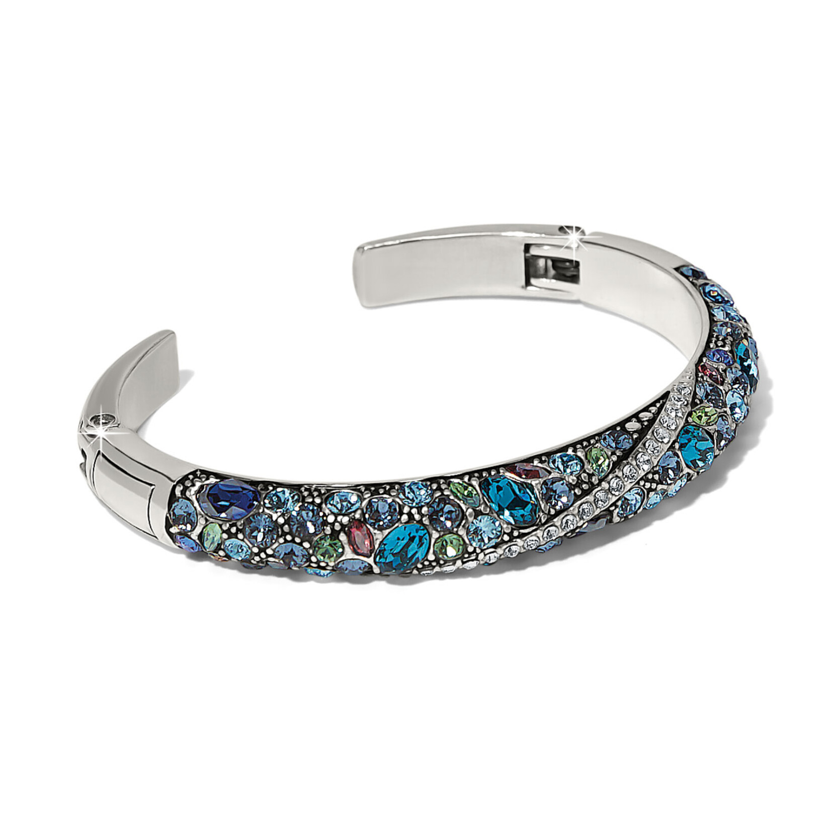 Brighton Trust Your Journey Blues Double Hinged Bangle