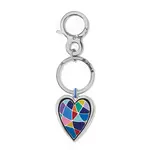 Brighton Colormix Heart Key Fob