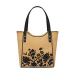 Brighton Black Pepper Straw Tote