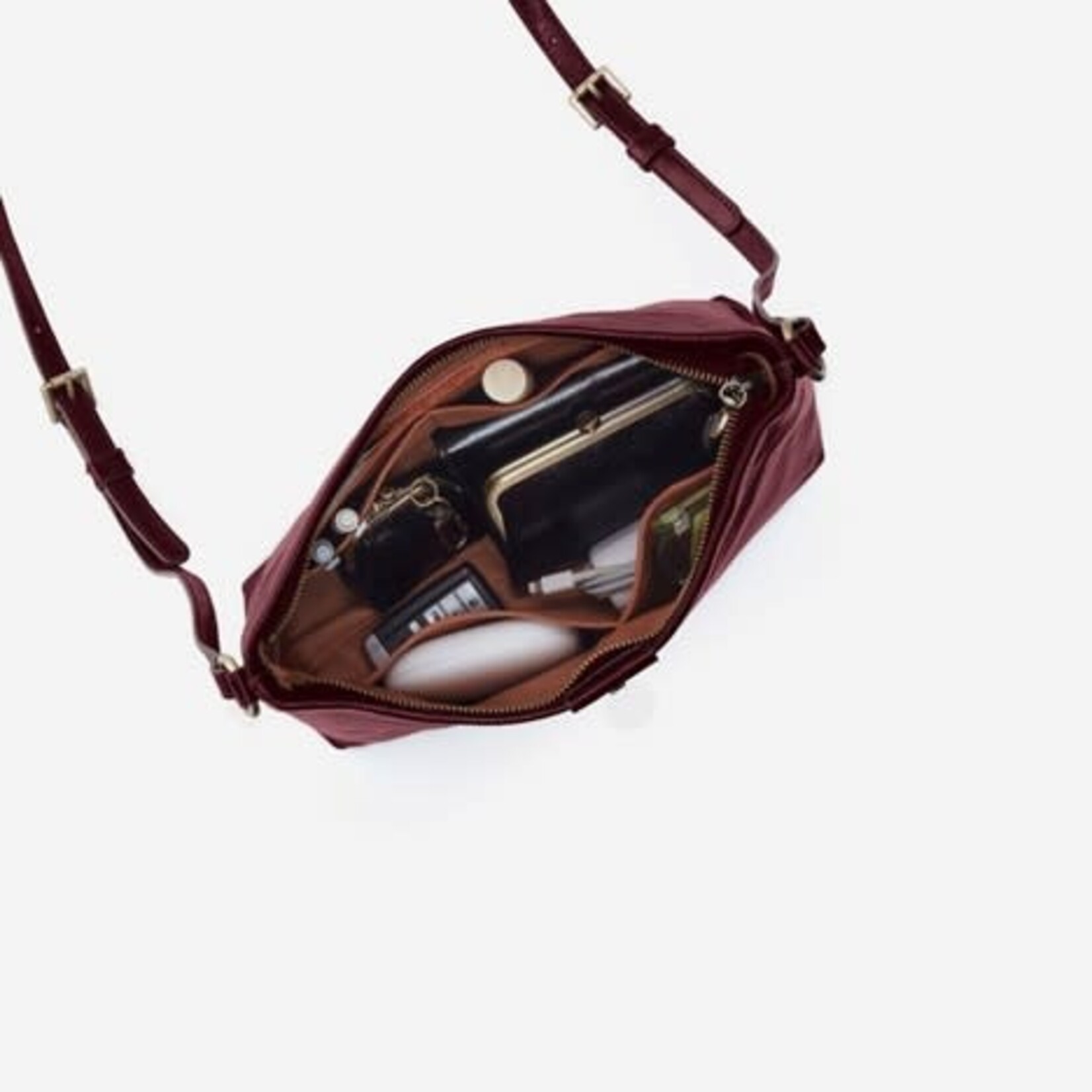 HOBO Romy Medium Crossbody in Saddleberry