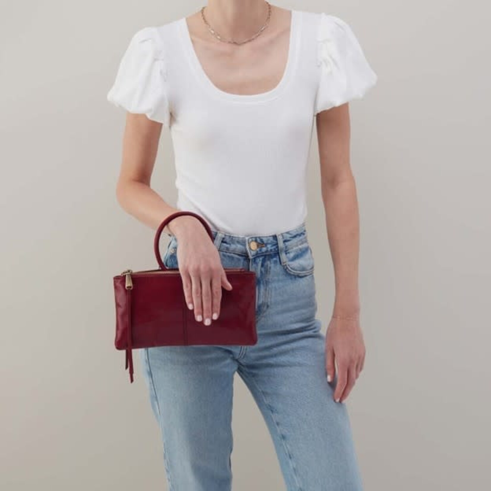 HOBO Sable Crossbody in Saddleberry
