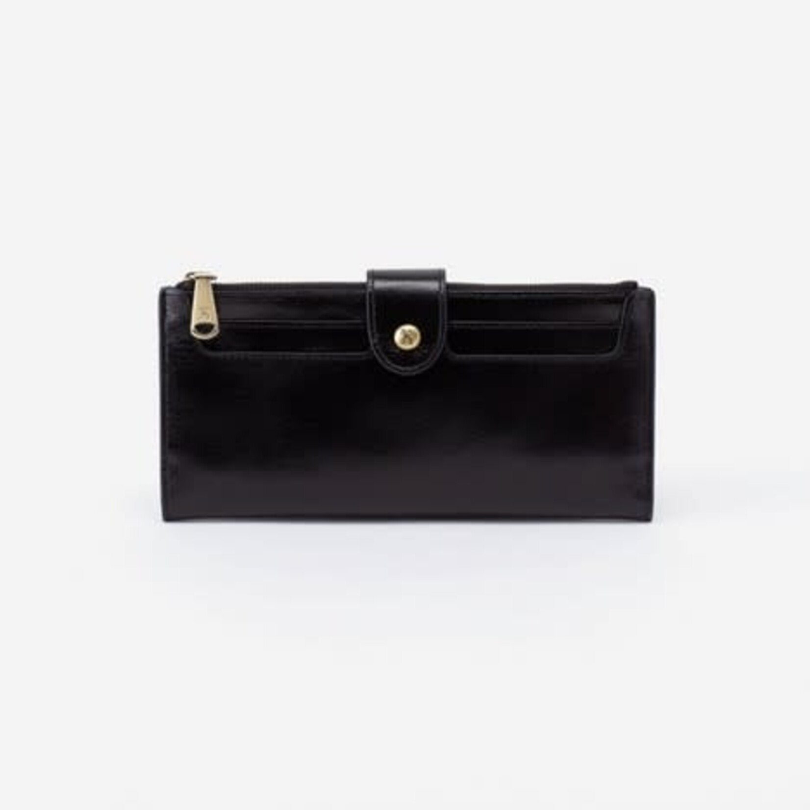 HOBO Dunn Continental Wallet in Black