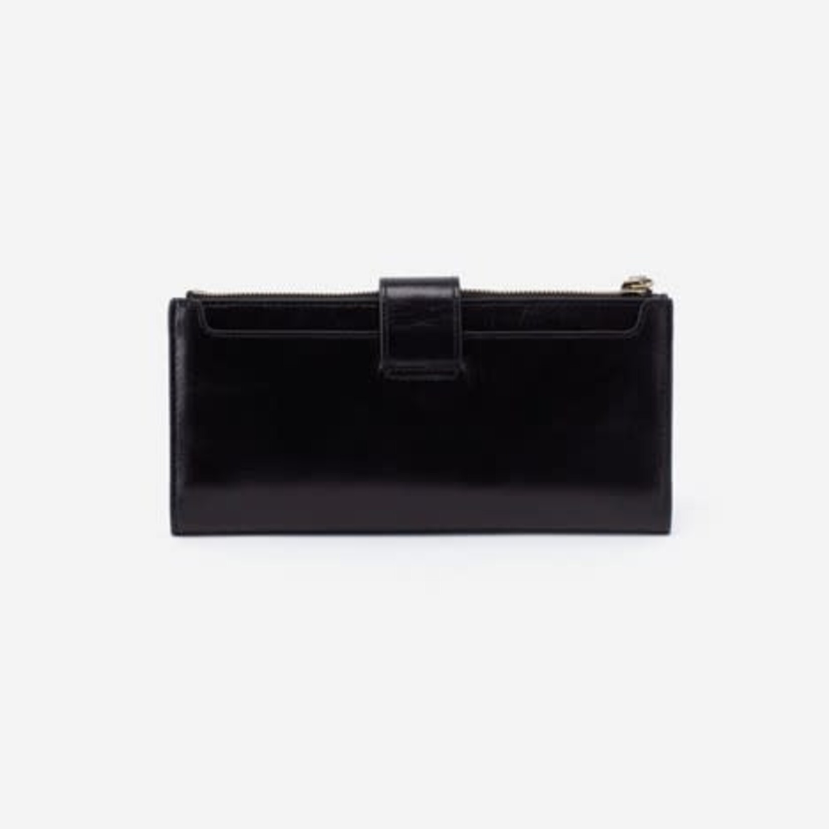 HOBO Dunn Continental Wallet in Black