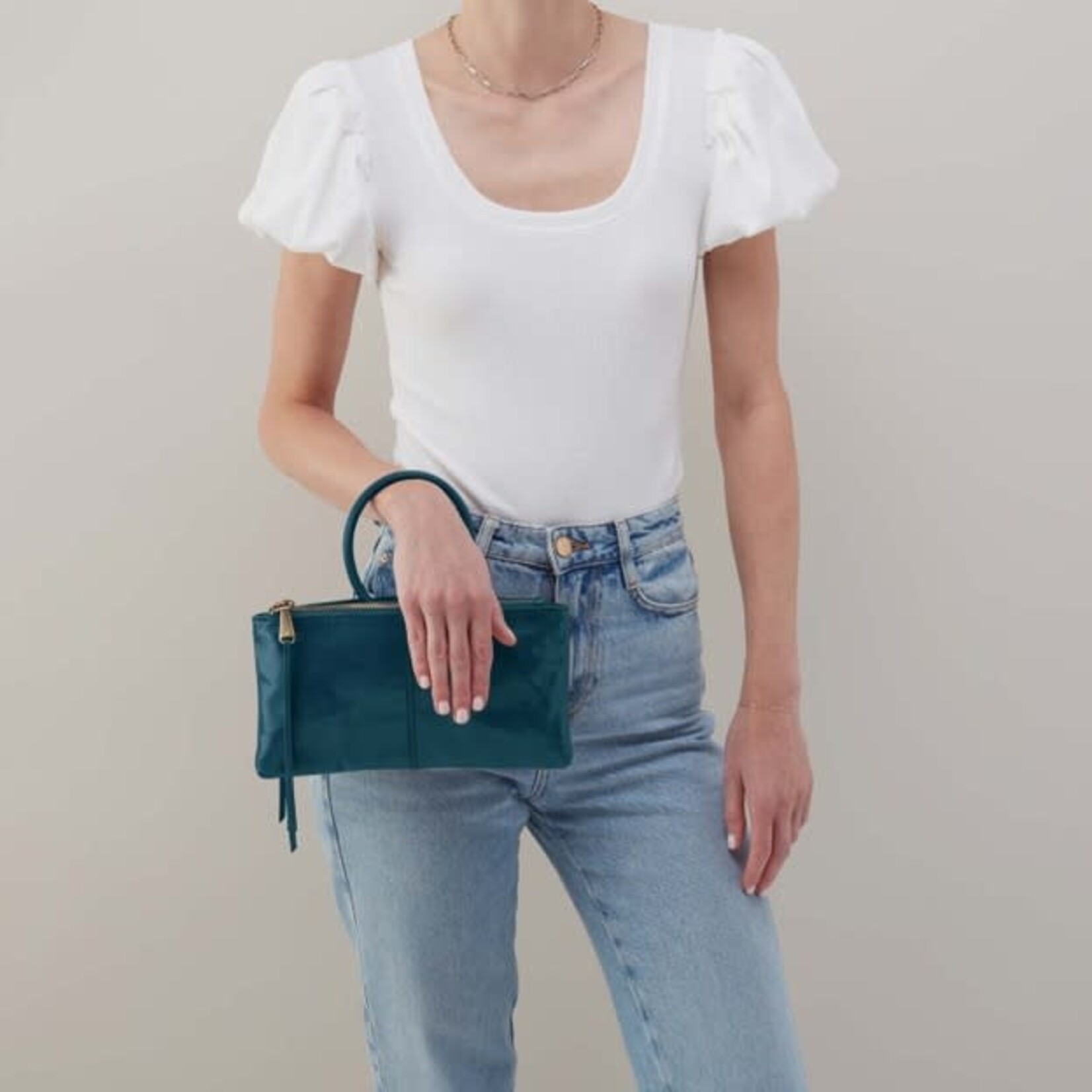 HOBO Sable Crossbody in Wild Bluegrass