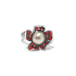 Brighton Everbloom Pearl Ruby Ring