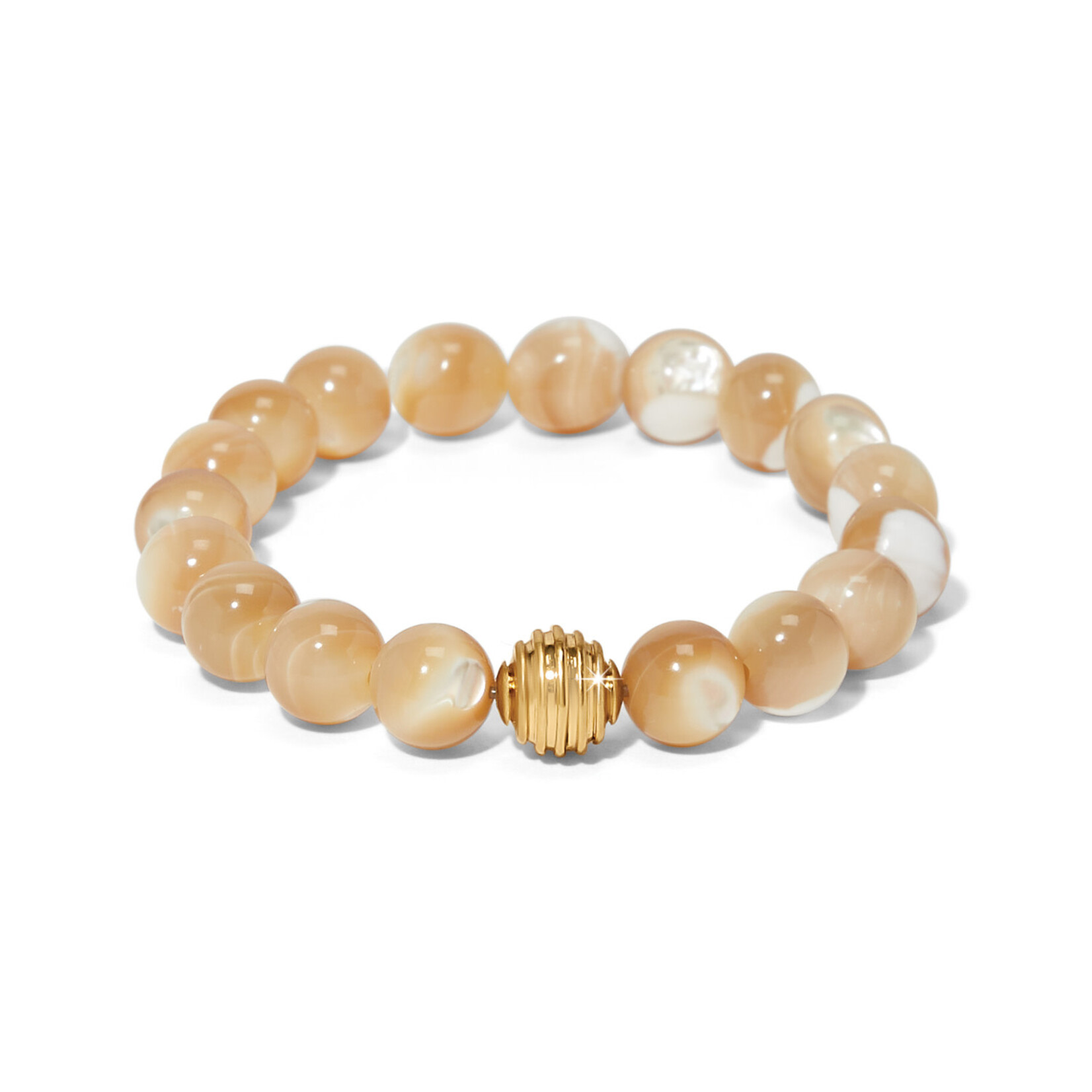 Brighton Contempo Nuevo Rosado Natural Stretch Bracelet