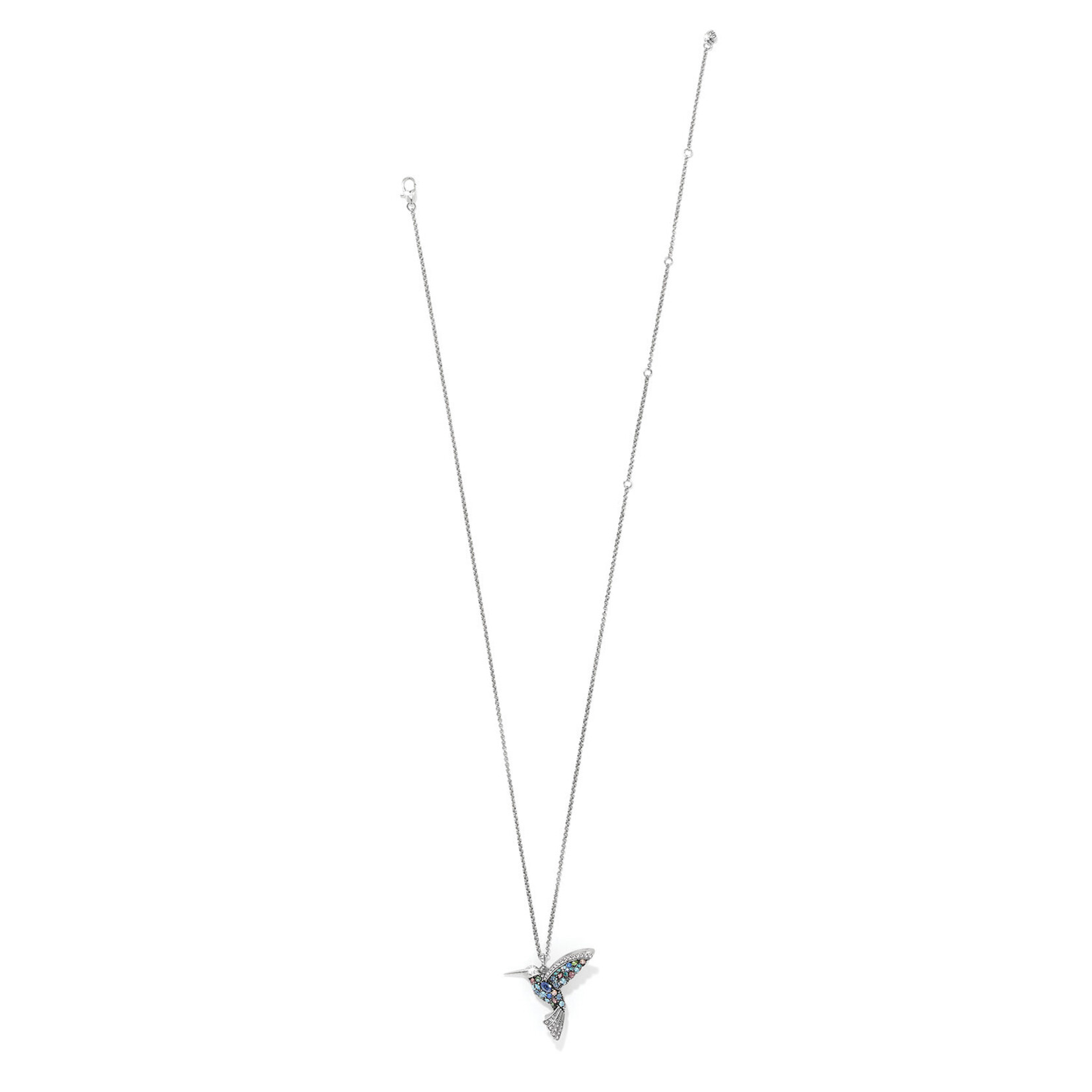 Brighton Trust Your Journey Blues Hummingbird Necklace