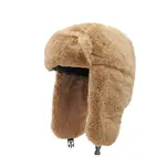 Cold-Proof Wind-Proof Earmuffs Hat in Camel