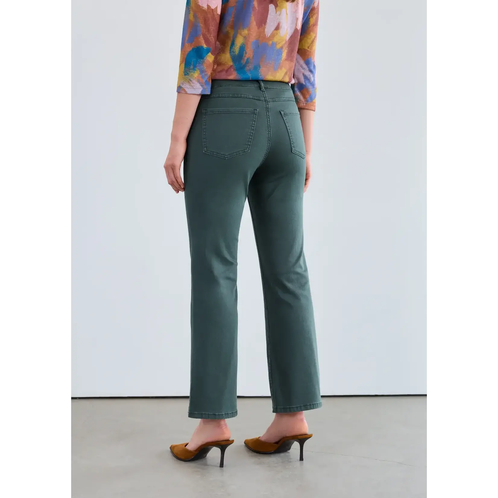 FDJ Olivia Boot Ankle Jean in Spruce