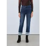 FDJ Suzanne Straight Ankle Jean in Dark Blue