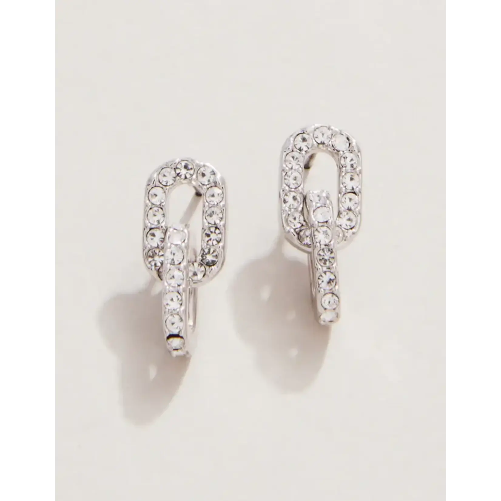 Spartina SLV Stud Earrings Unbreakable/Links Sil