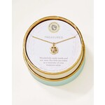 Spartina SLV Necklace 18" Treasured/Sand Dollar Gold