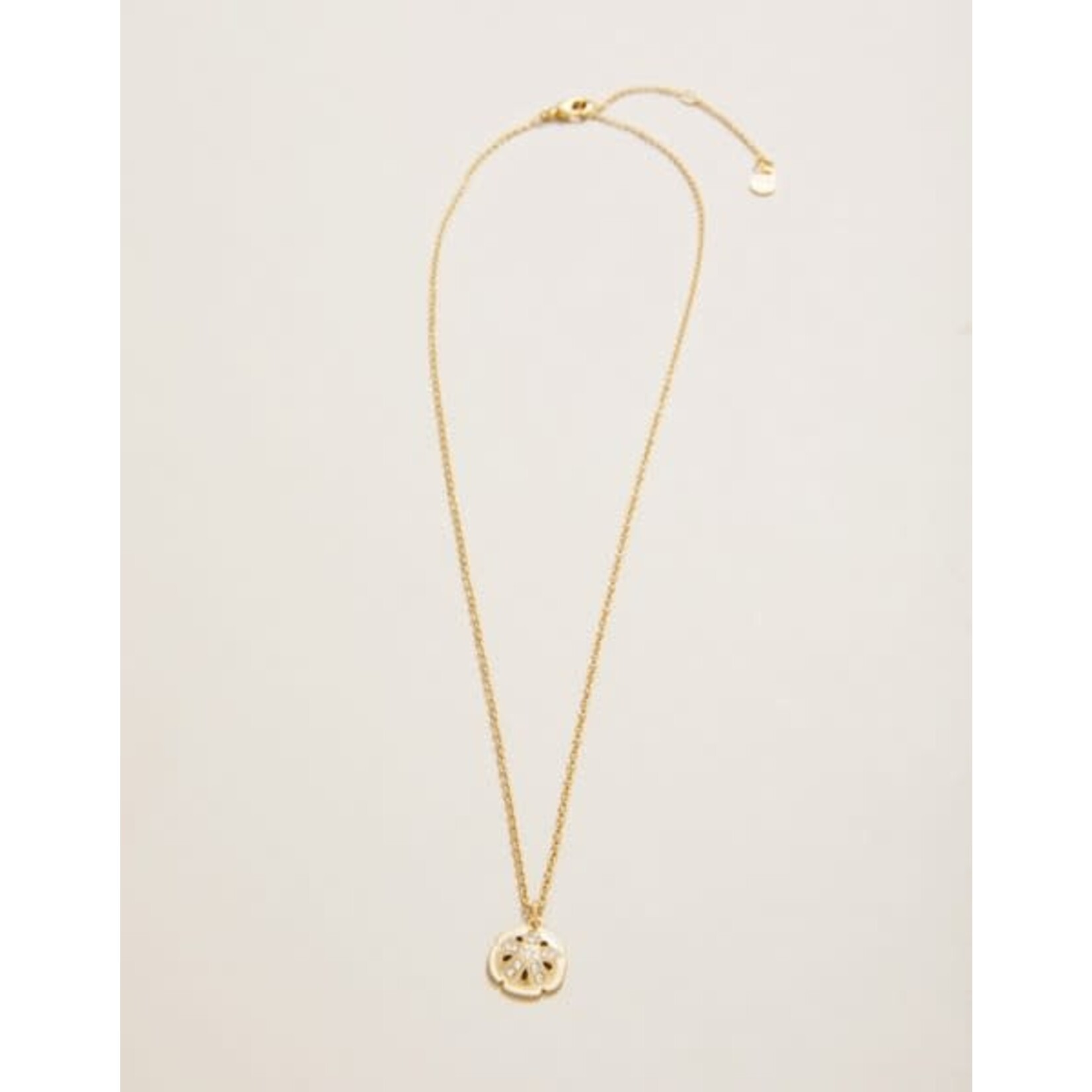 Spartina SLV Necklace 18" Treasured/Sand Dollar Gold