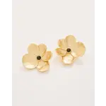 Spartina Viola Black Earrings