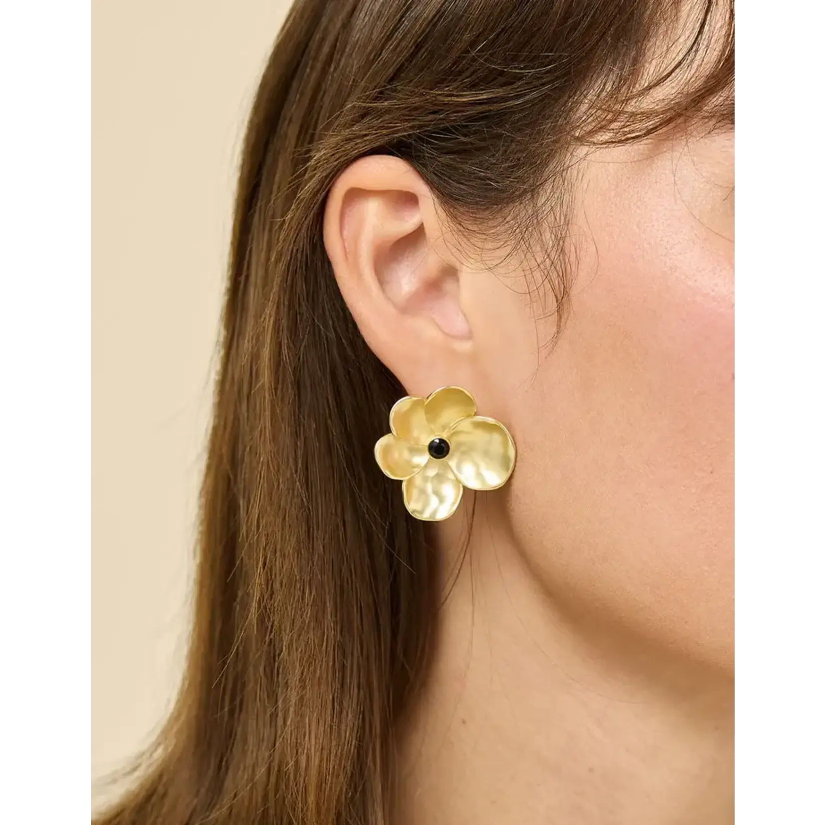 Spartina Viola Black Earrings