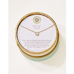 Spartina SLV Necklace 18" Ray of Hope/Gem Gold