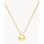 Spartina Sea La Vie Necklace 18" Love/Heart Gold