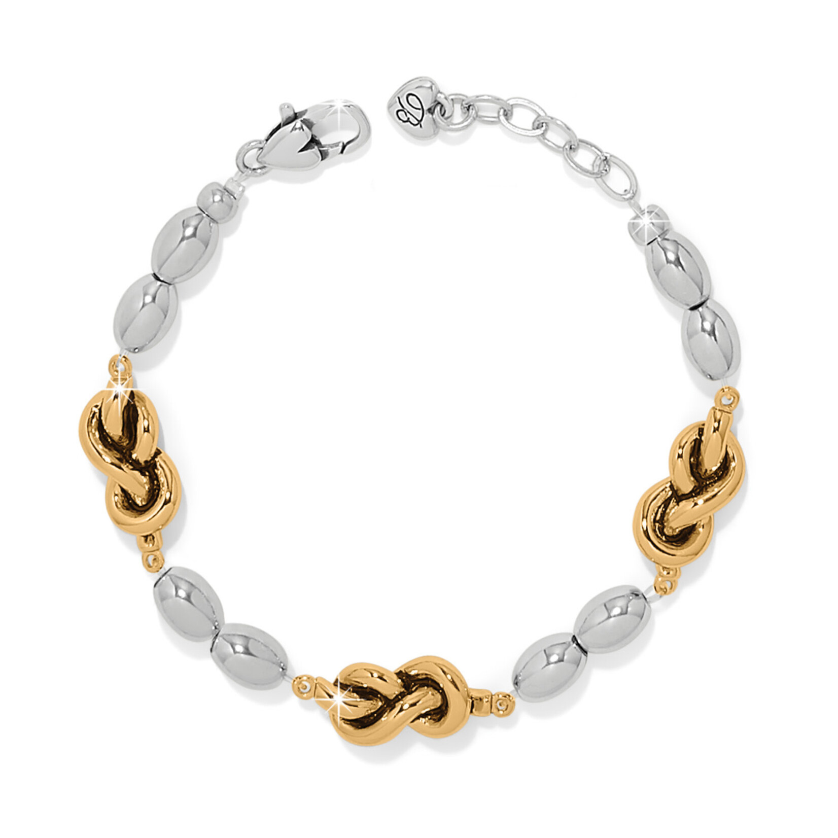 Brighton Interlok Single Knot Drops Bracelet