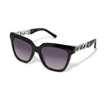 Brighton Interlok Infinity Sunglasses in Midnight