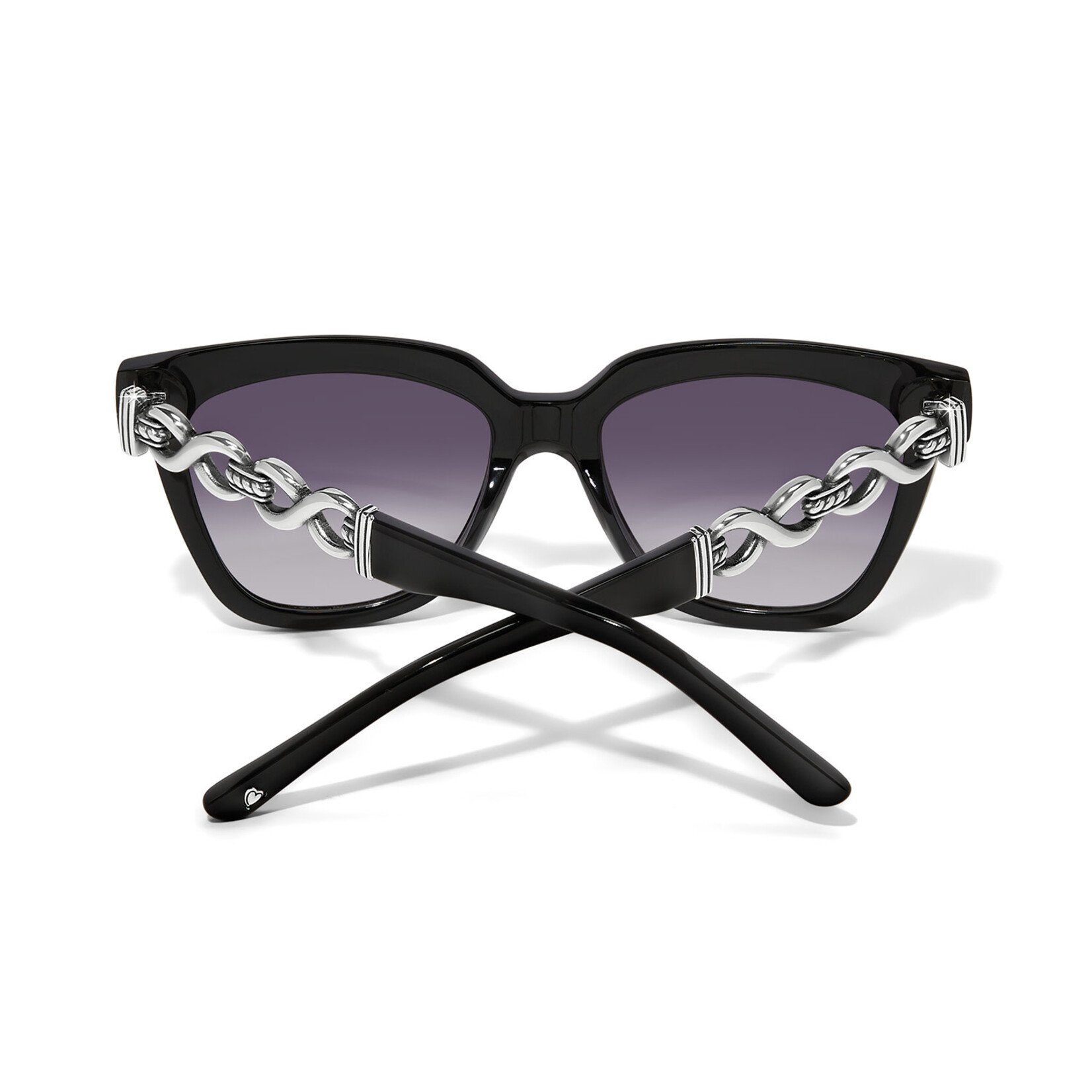 Brighton Interlok Infinity Sunglasses in Midnight