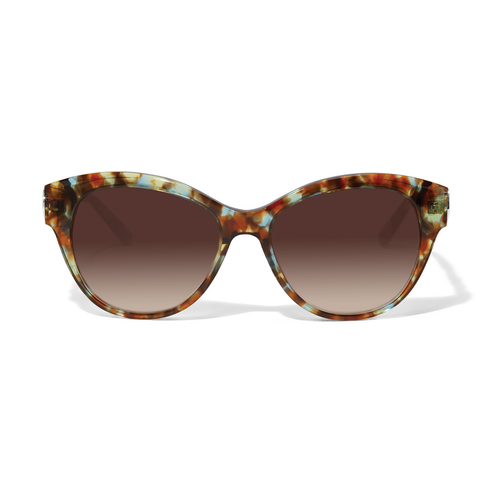 Brighton Interlok Braid Sunglasses in Blue Havana