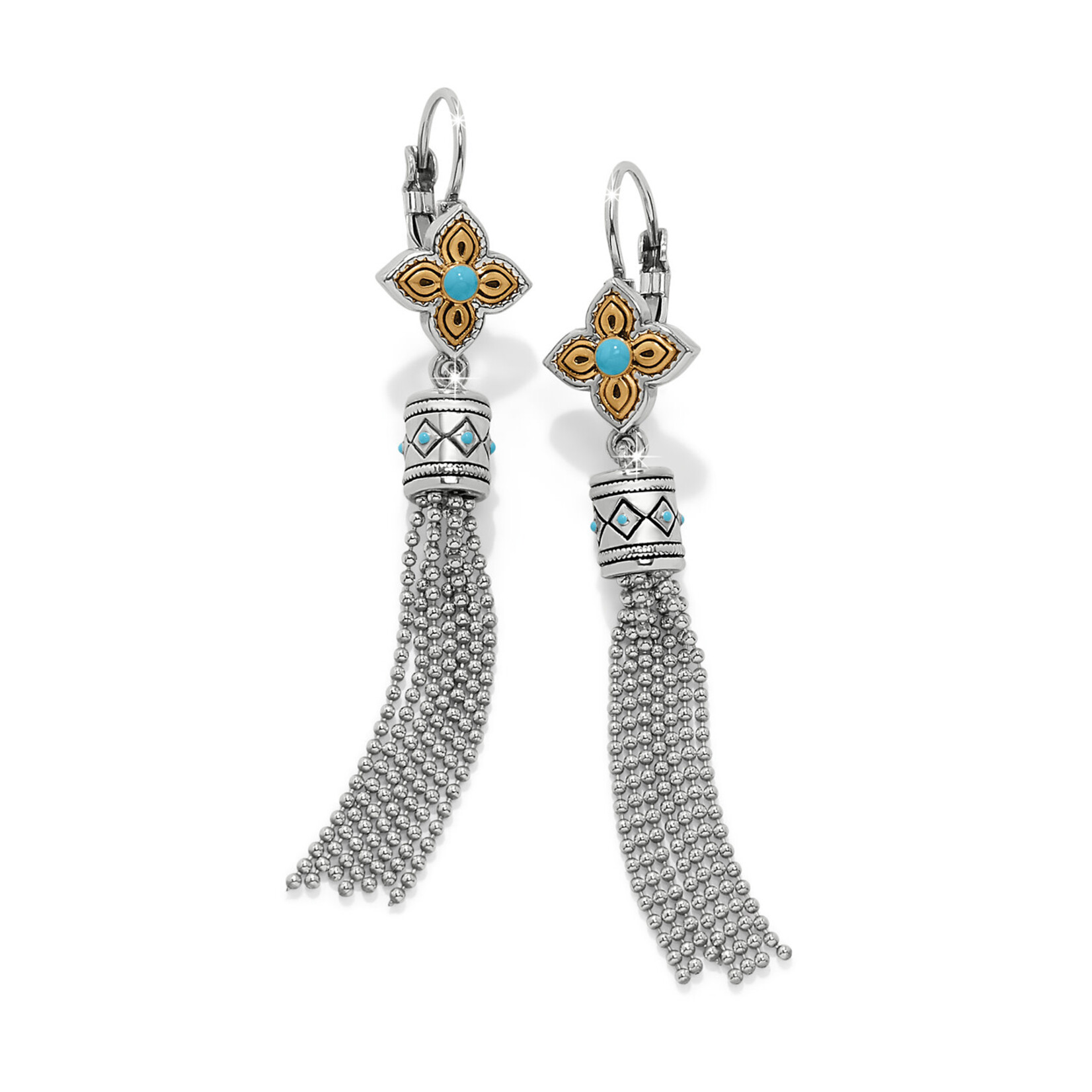 Brighton Mosaic Cerrillos Tassel Leverback Earrings