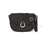 Brighton Weston Saddlebag in Black