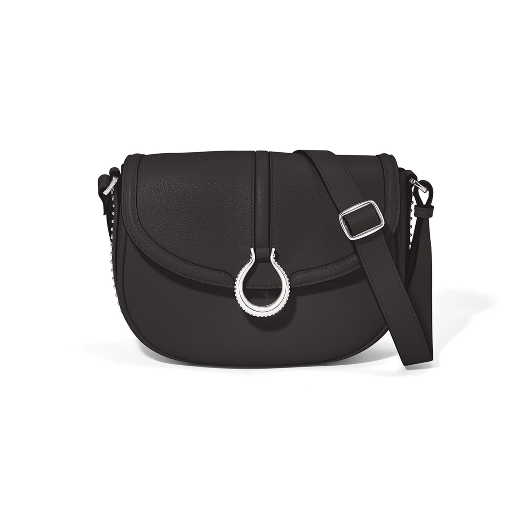 Brighton Weston Saddlebag in Black