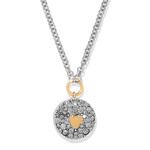 Brighton Mystery Of Love Gold Heart Necklace
