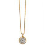 Brighton Ferrara Two Tone Luce Short Necklace