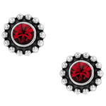 Brighton Twinkle Mini Post Earrings Garnet
