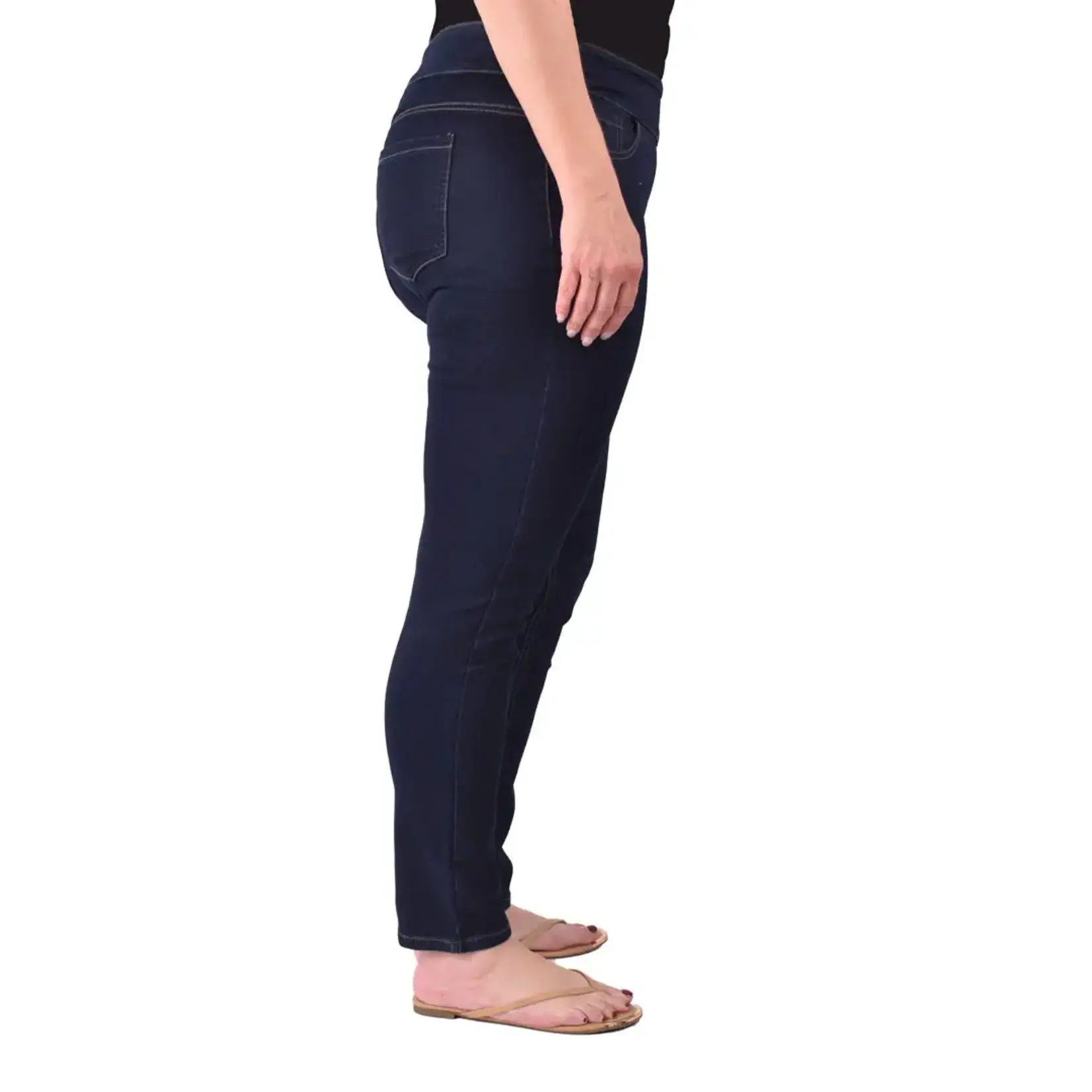 Pull on Skinny Jeans 30" inseam w/ Wide Waistband