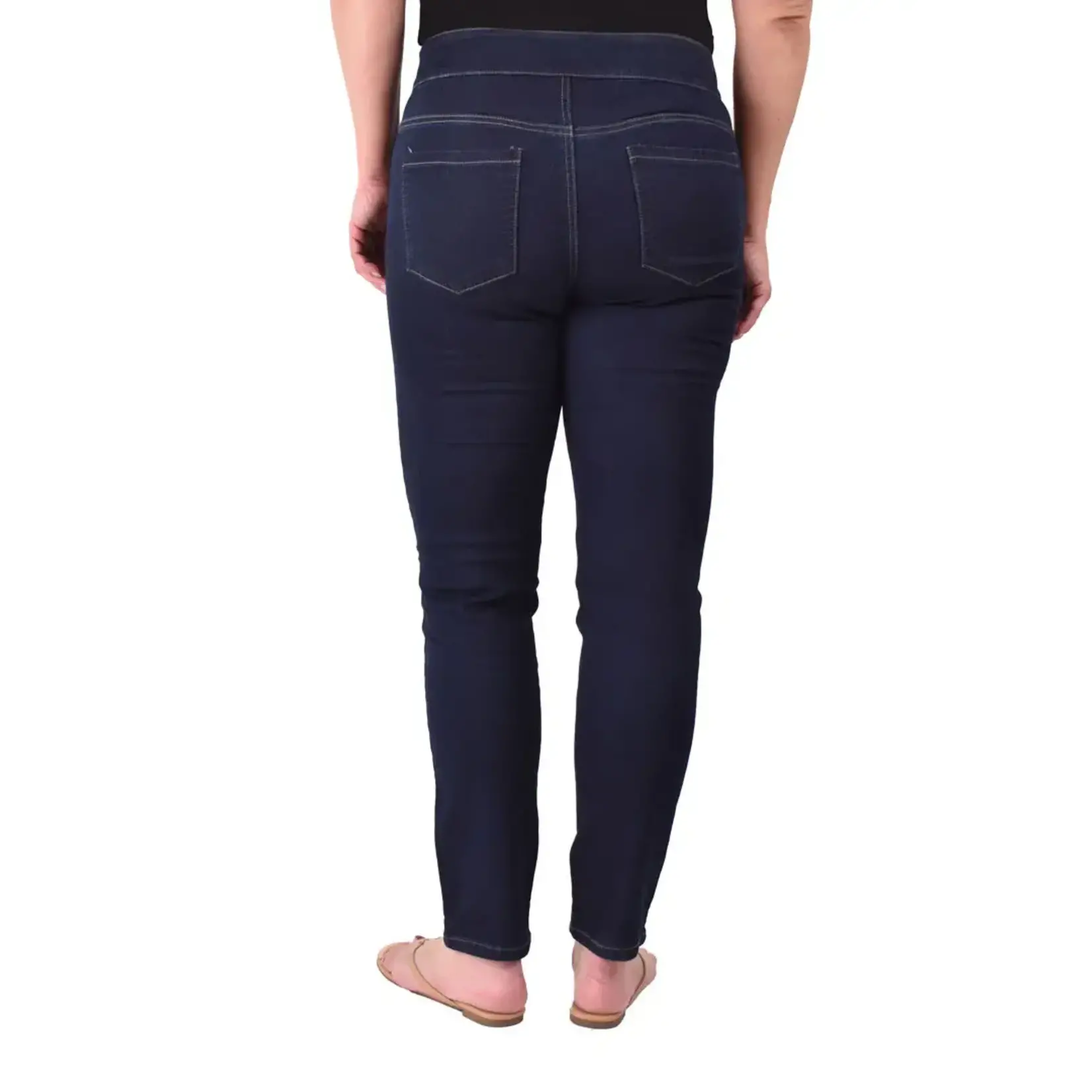 Pull on Skinny Jeans 30" inseam w/ Wide Waistband