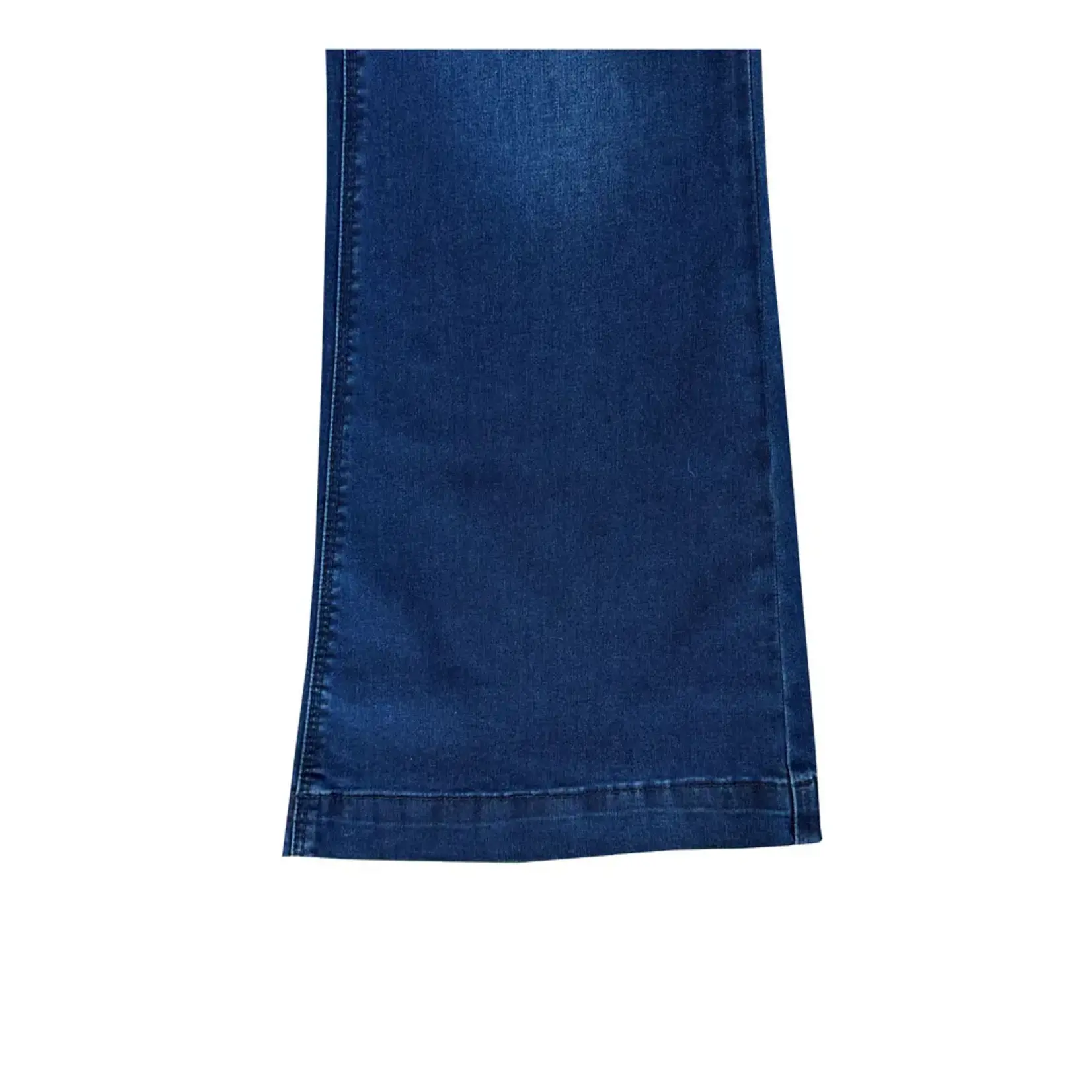 Pull-on Boot Cut Jean w/ Wide Waistband