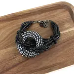 Pretty Persuasions Bold Cocos Nucifera/Gmelina Arborea Cord Bracelet