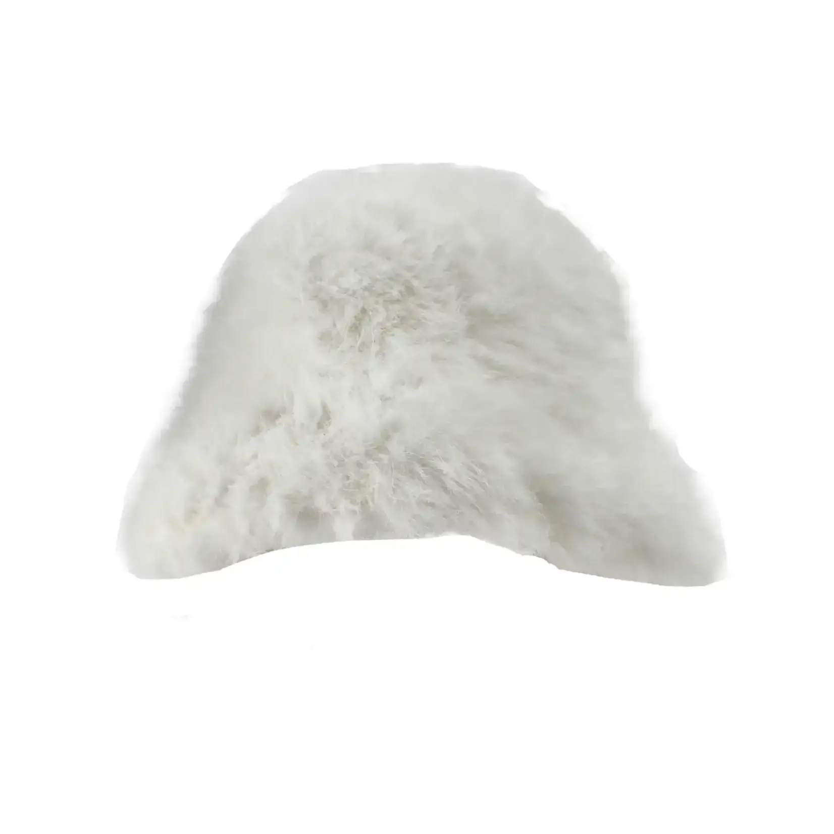 Jeanne Simmons Faux Fur Shaggy Bucket Hat in White