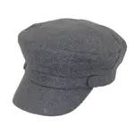 Jeanne Simmons Poly Fleece Lined Newsboy Cap in Gray