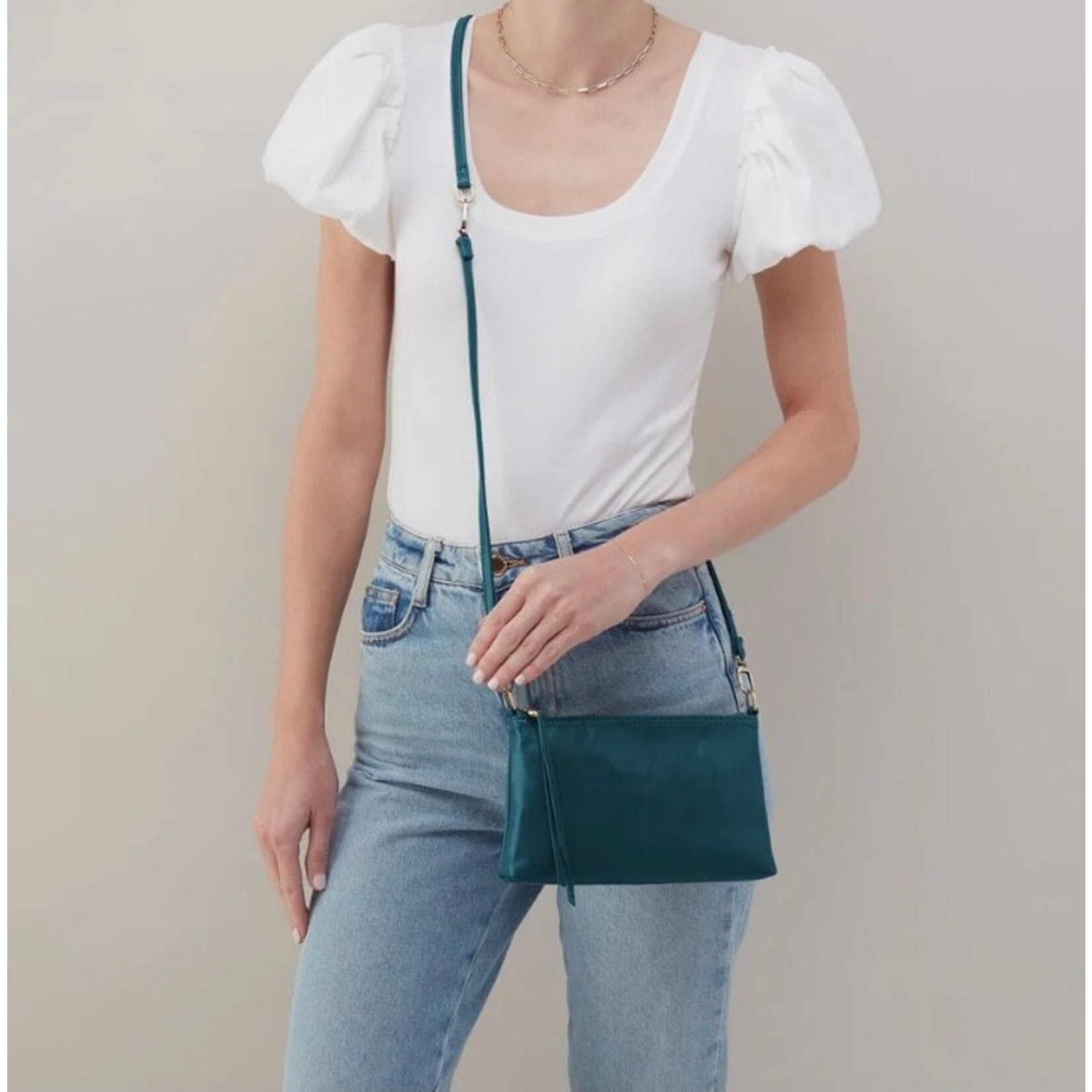 HOBO Darcy Crossbody in Wild Bluegrass